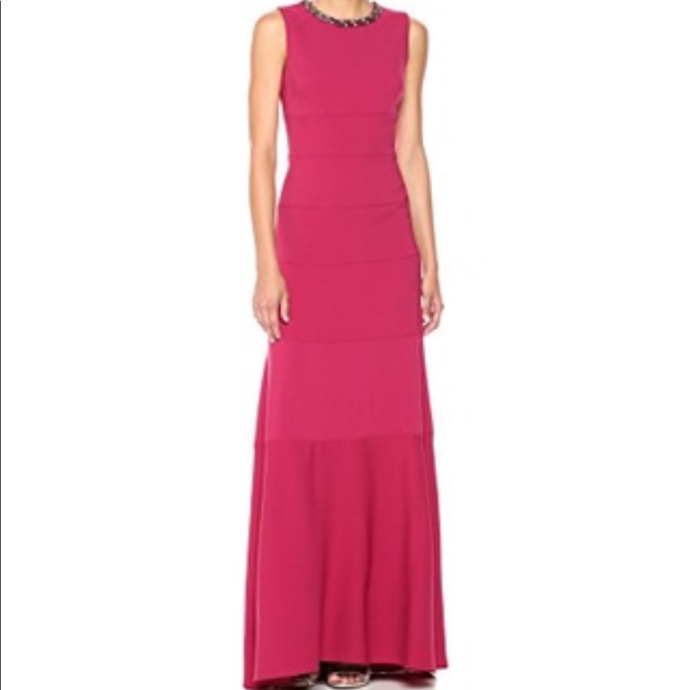 Carmen Marc Valvo infusion formal dress sz 4